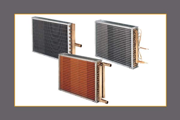 HVAC heating and cooling coils