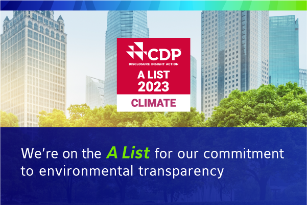 Johnson Controls was again recognized for transparency and performance on climate change and was named by global environmental non-profit CDP to its annual ‘A List.’  