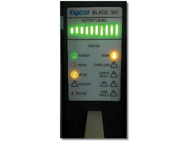 BLADE 360 industrial class D amplifier