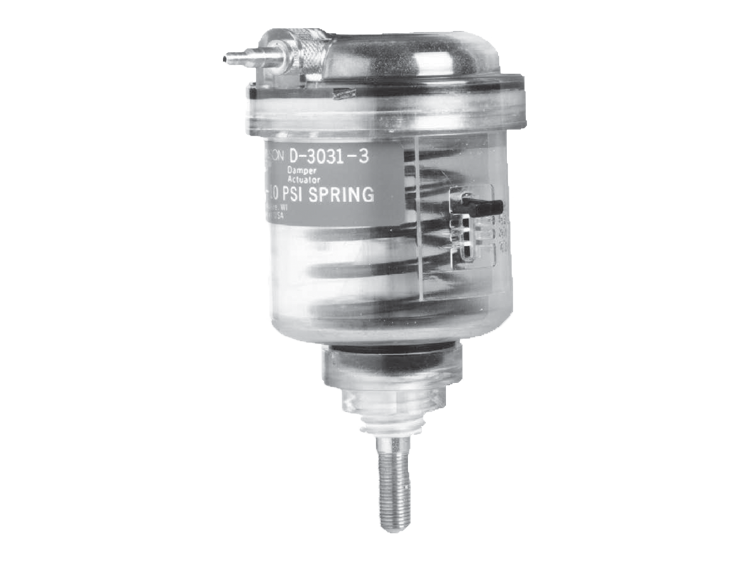 D-3031 Pneumatic Piston Damper Actuator