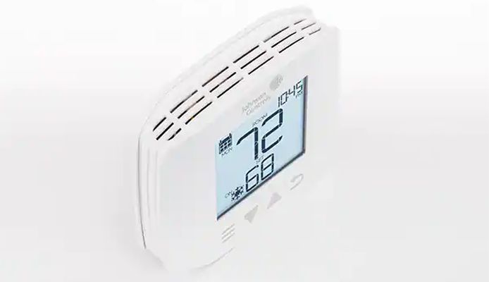 A three-quarters view of an FCP Series thermostat