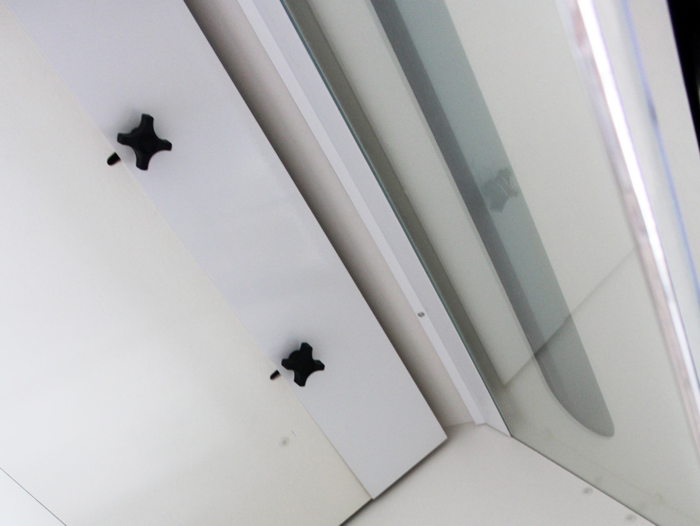 Close-up of a ceiling in a laboratory