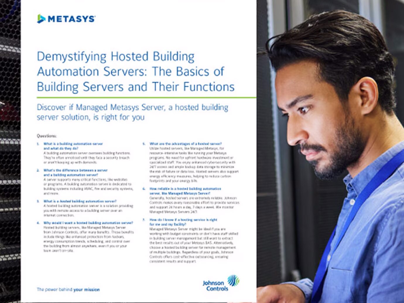Managed Metasys Server Plan | Johnson Controls
