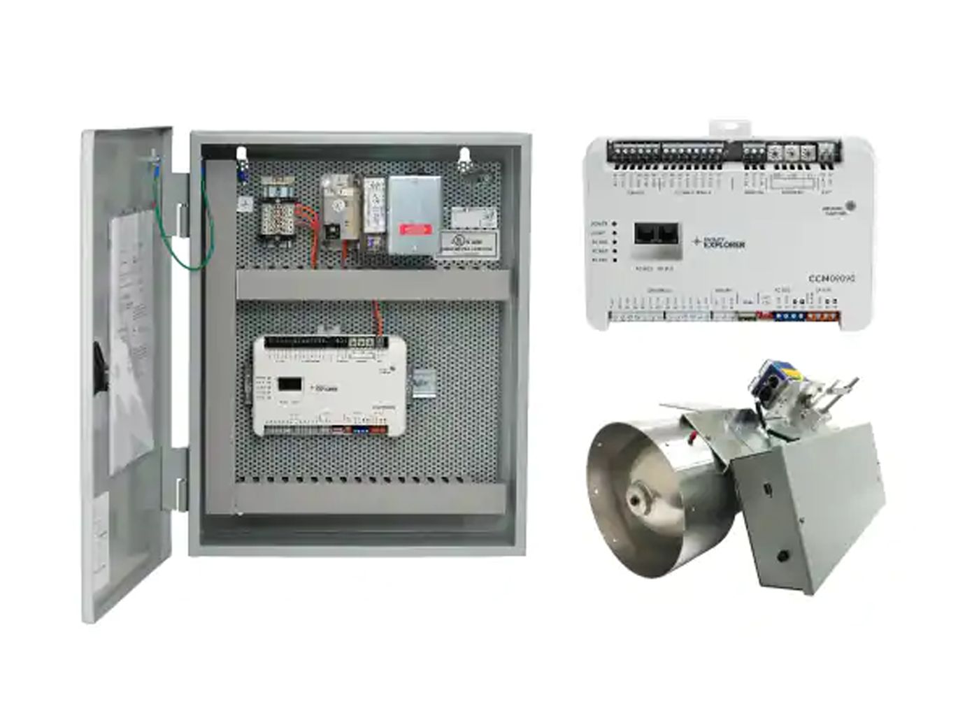 Open Environment Control Buttons Facility Explorer CCM09090 Critical Environment Equipment Controller ...