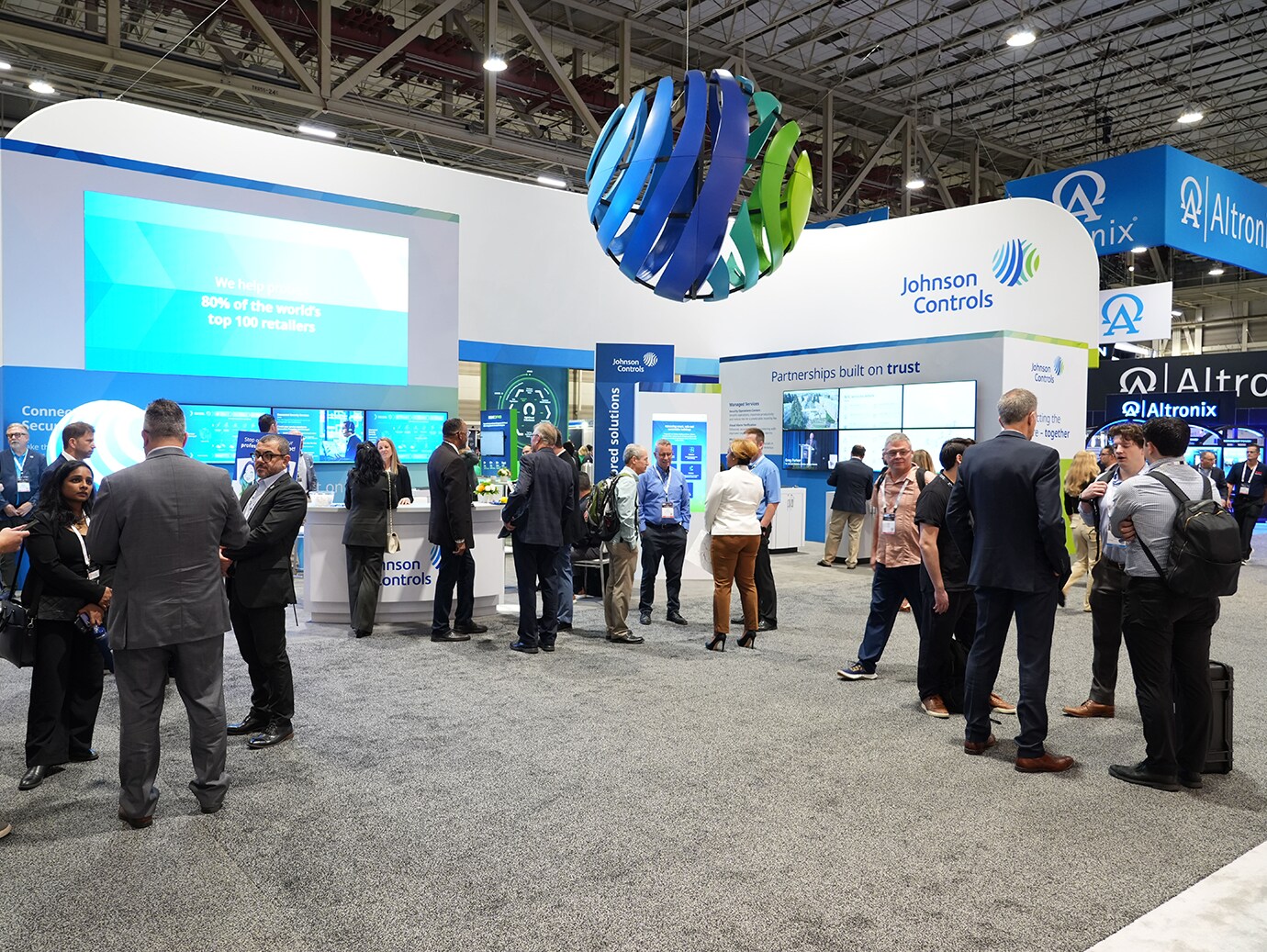  Johnson Controls demonstrated how its proven products, digitally enabled solutions and service offerings are transforming security into a data-driven, ROI-focused discipline that enhances safety, efficiency and corporate responsibility.