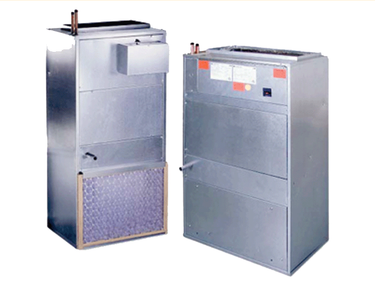 vertical high-performance fan coil units