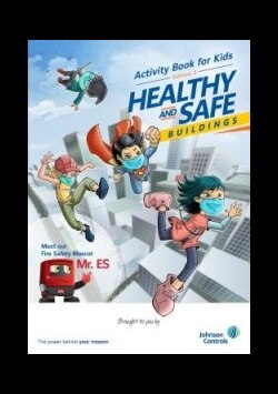 Cover page of the Activity Book for Kids Edition 3' on Healthy and Safe Buildings