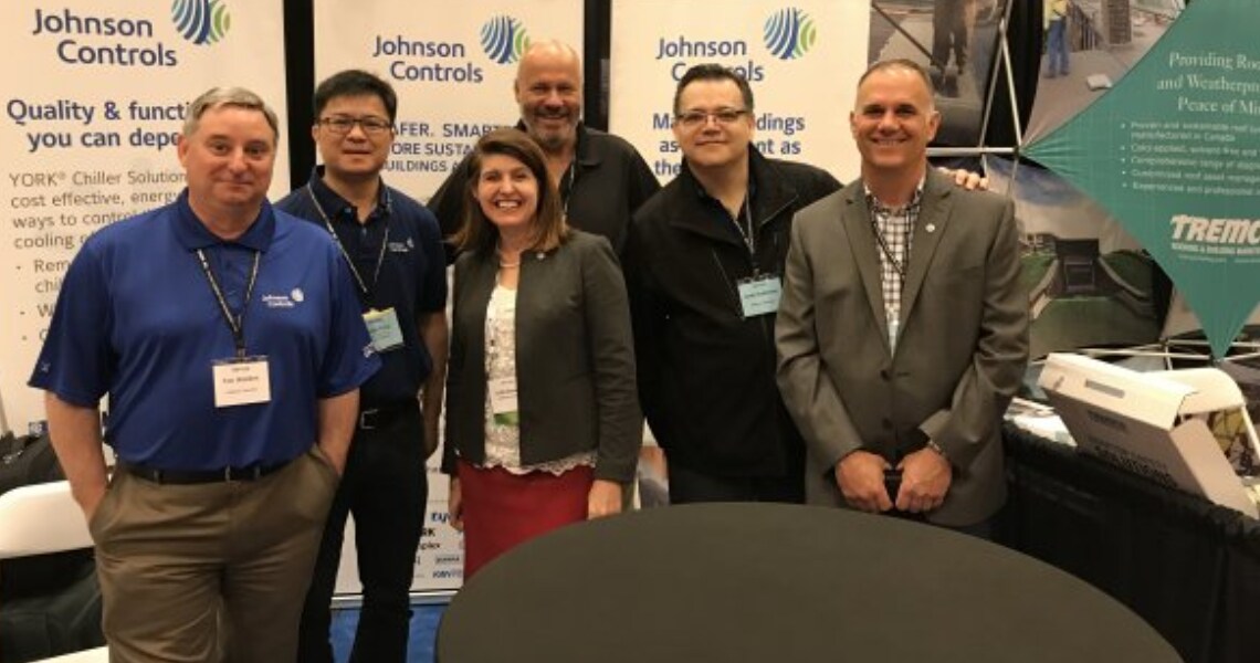 Experts from Johnson Controls at the 2019 CHES British Columbia Annual Trade Show & Education Forum