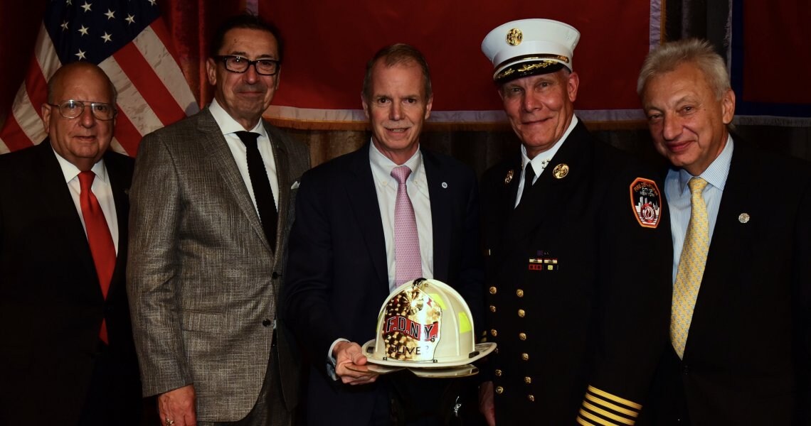 FDNY Foundation honors Johnson Controls CEO with Humanitarian Award