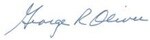 George Oliver's Signature
