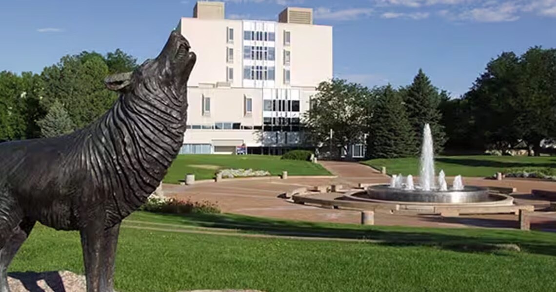 Colorado State University campus in Colorado