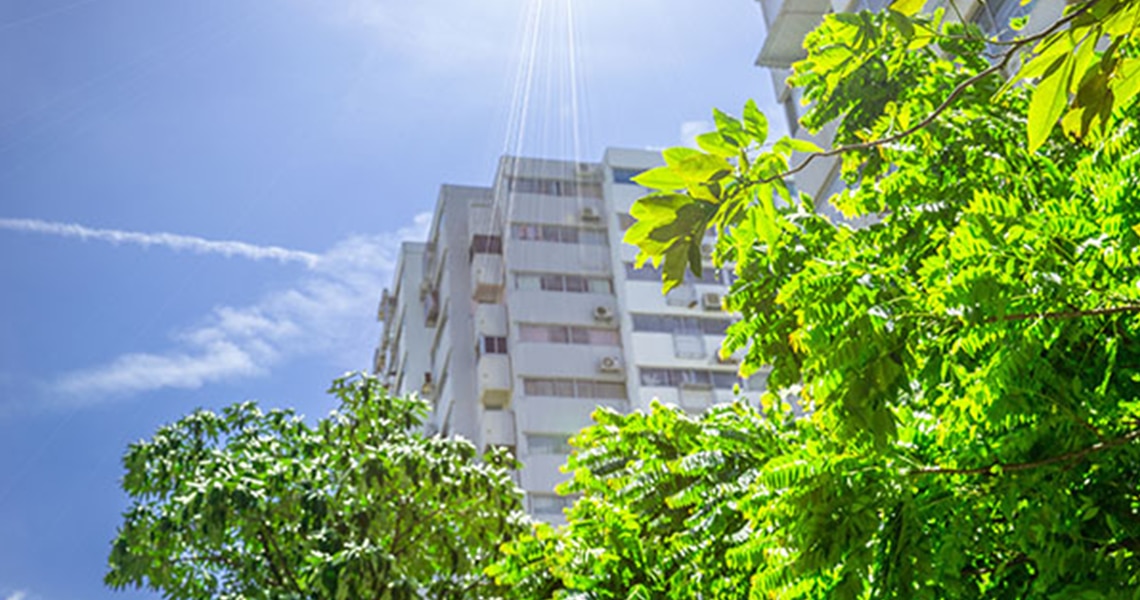 skyline buildings with daytime