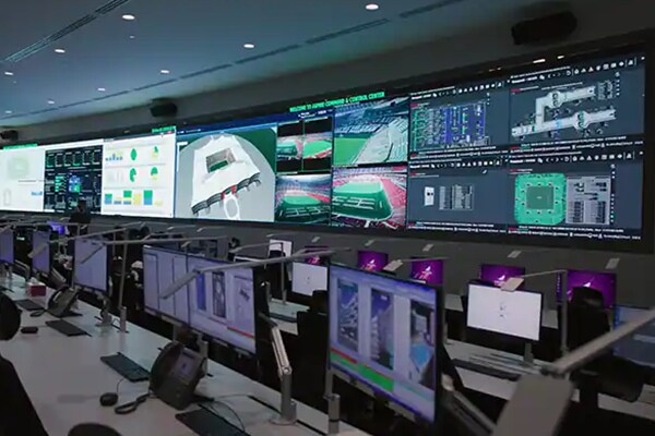 security control room 