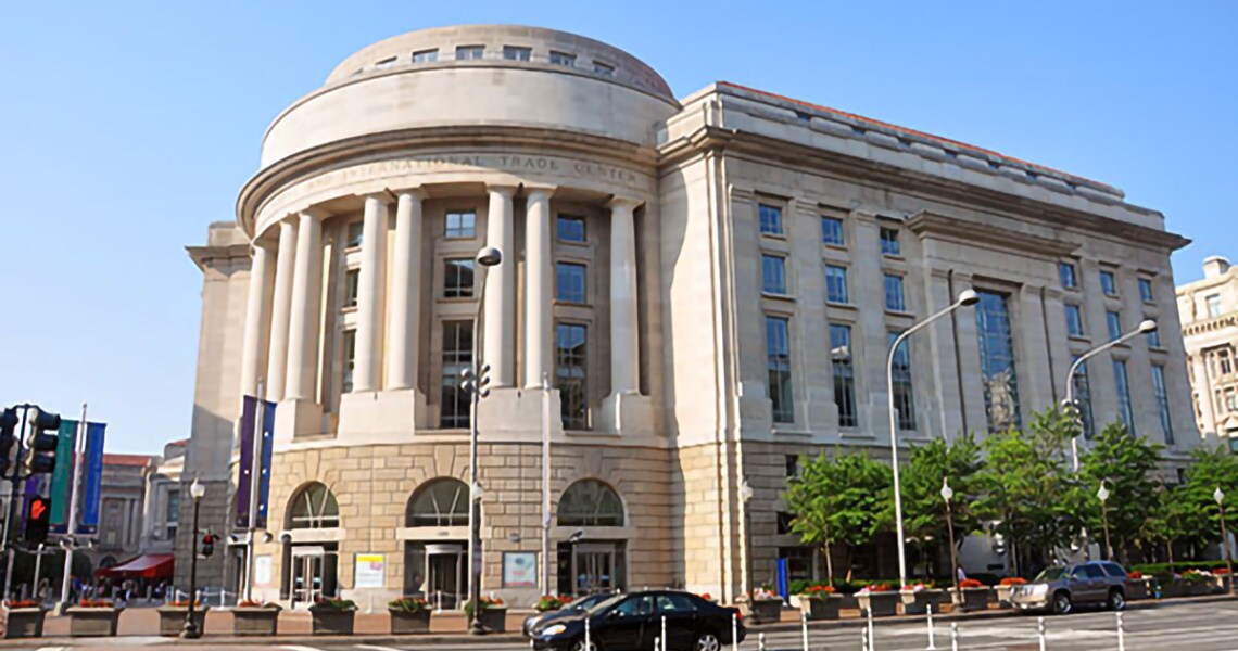 Exterior of the Ronald Reagan Building and International Trade Center