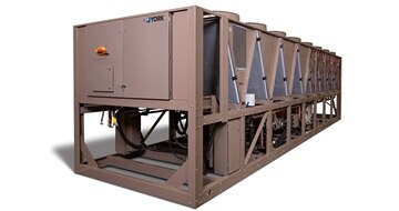 A YVFA Screw chiller unit from York
