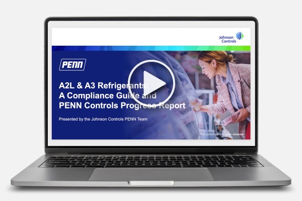 PENN Controls product leaders host webinar on A2L and A3 Refrigerants