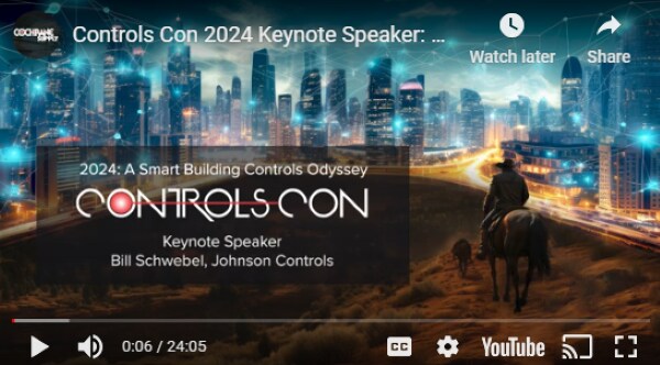 The era of autonomous buildings is just over the horizon. Johnson Controls executive Bill Schwebel revealed what it will take to get there during the keynote address at Controls Con 2024.