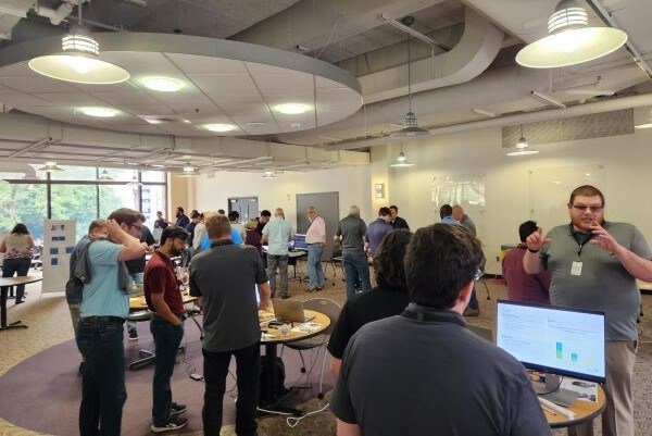 Employees gather for Tech Challenge 2024