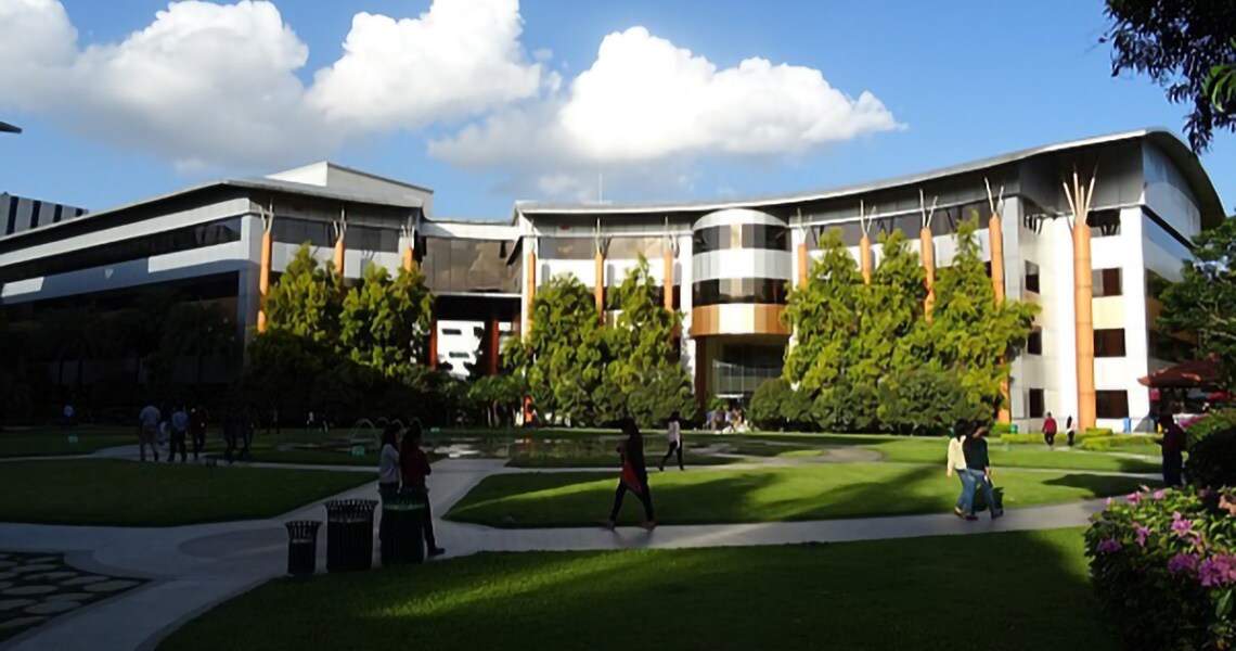 Infosys office campus at daytime
