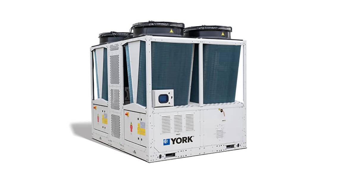 A York 575 Volt, High-efficiency Air-to-Water Heat Pump