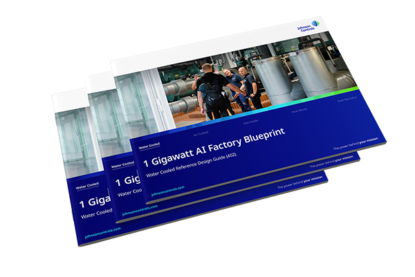 Johnson Controls has launched the first of a series of global reference design guides for gigawatt-scale AI data centers. 