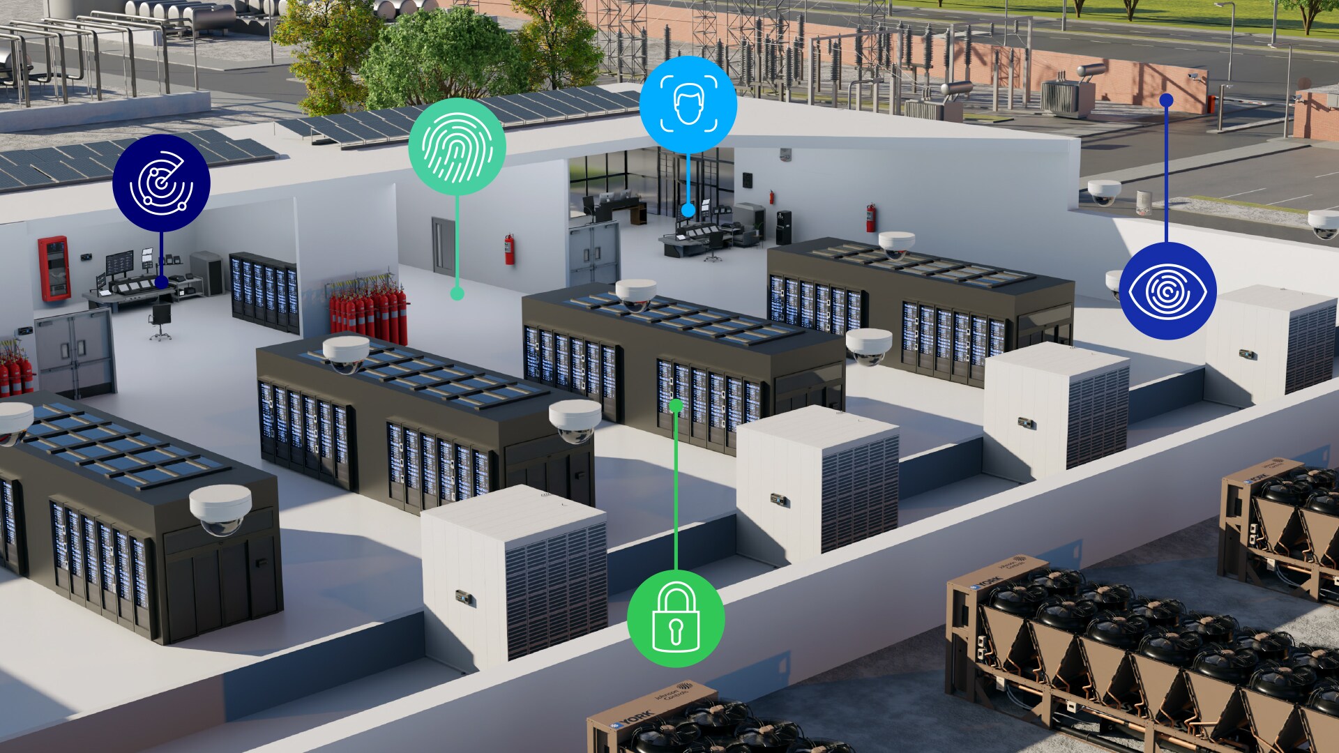 Each data center layer presents unique vulnerabilities that require overlapping precautions