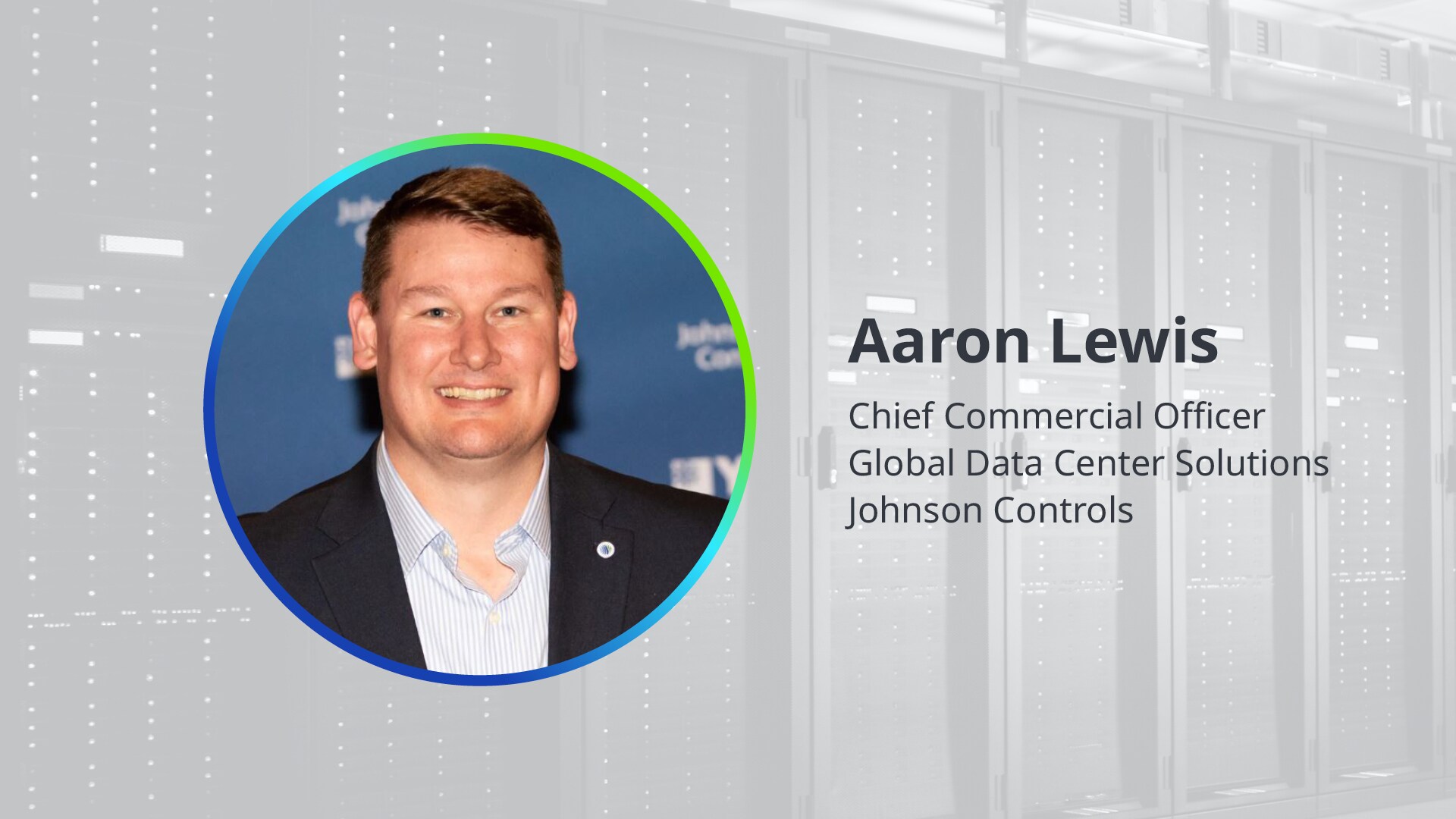AI-driven rack density is reshaping data center cooling. Aaron Lewis of Johnson Controls shares insights on liquid cooling, efficiency, and thermal design.