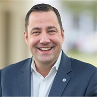 Headshot of Marc Vandiepenbeeck, Executive Vice President & Chief Financial Officer and President, Building Solutions EMEALA, Johnson Controls
