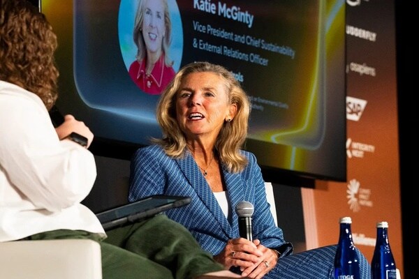 Chief Sustainability Officer Katie McGinty speaks at Sustainability Live at New York City Climate Week 2026