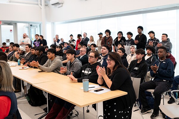 Suffolk County Community College event with Johnson Controls on March 25, 2026.