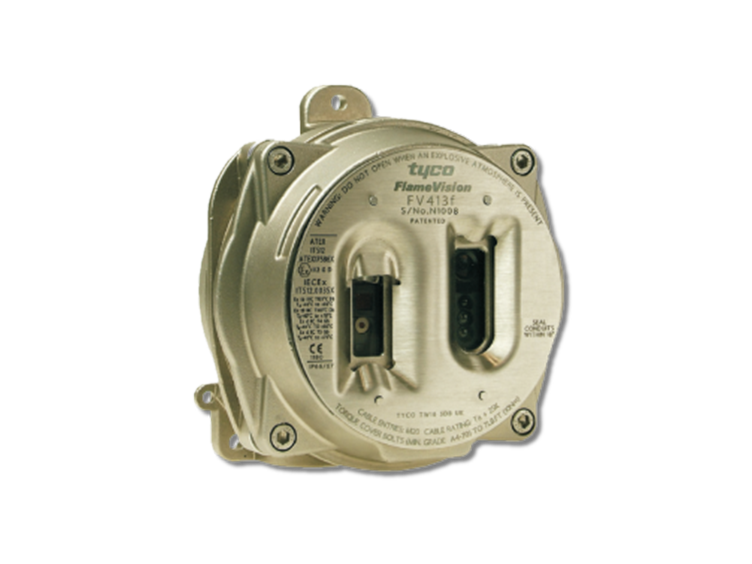 Zettler Flamevision F400 triple IR solar blind fire detector