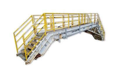 A bridge unit for stairtowers