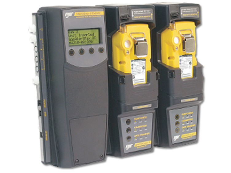 MicroDock II Calibration and Bump Test System equipment