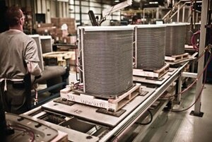 Inside the Johnson Controls HVAC manufacturing plant in Wichita, KS
