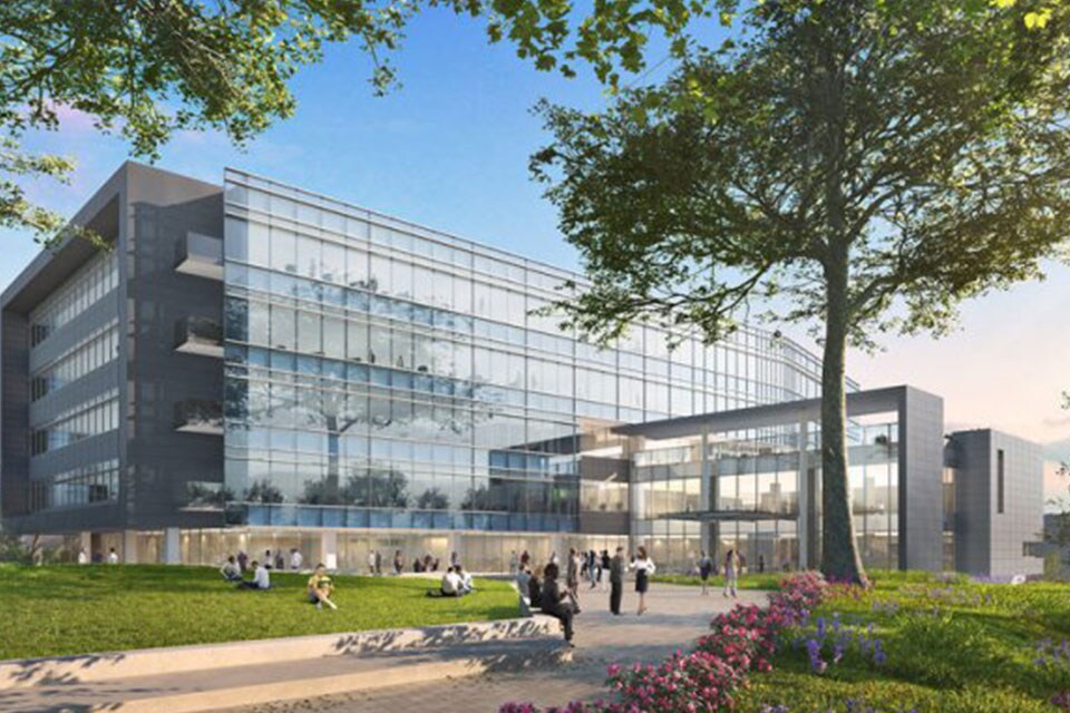 Corning Optical Communications headquarters in Charlotte, North Carolina