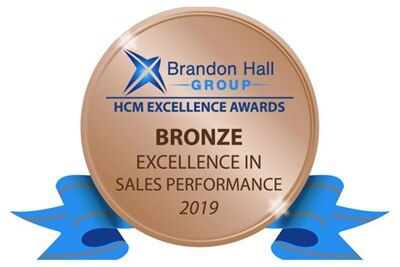 A Bronze HCM award for Excellence in Sale Performance 2019 badge
