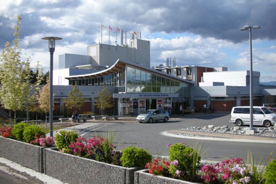 Exterior of East Kootenay hospital