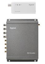 A Tyco HD Encoder on a white background