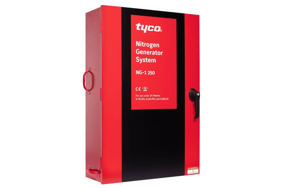 The NG-1 Nitrogen Generator by Tyco on a white backgound