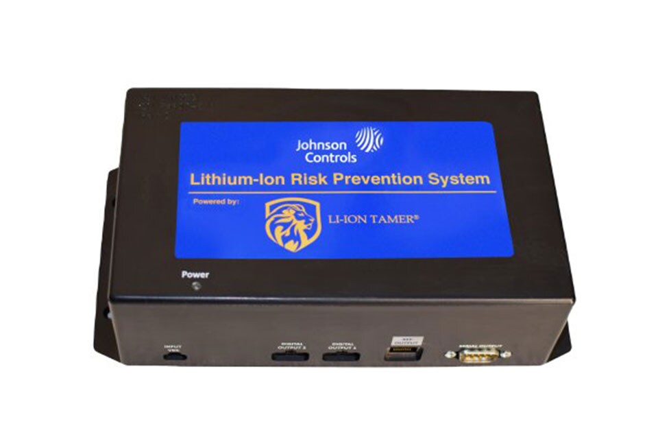Lithium-Ion risk prevention system equipment