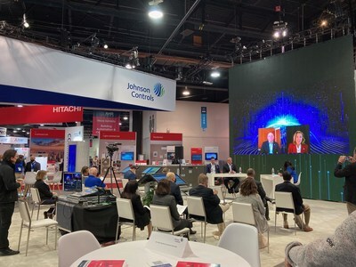 People seated at a conference