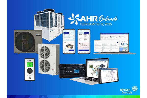Johnson Controls to showcase innovative building technology solutions and celebrate milestone anniversaries at 2025 AHR Expo Johnson Controls to showcase innovative building technology solutions and celebrate milestone anniversaries at 2025 AHR Expo