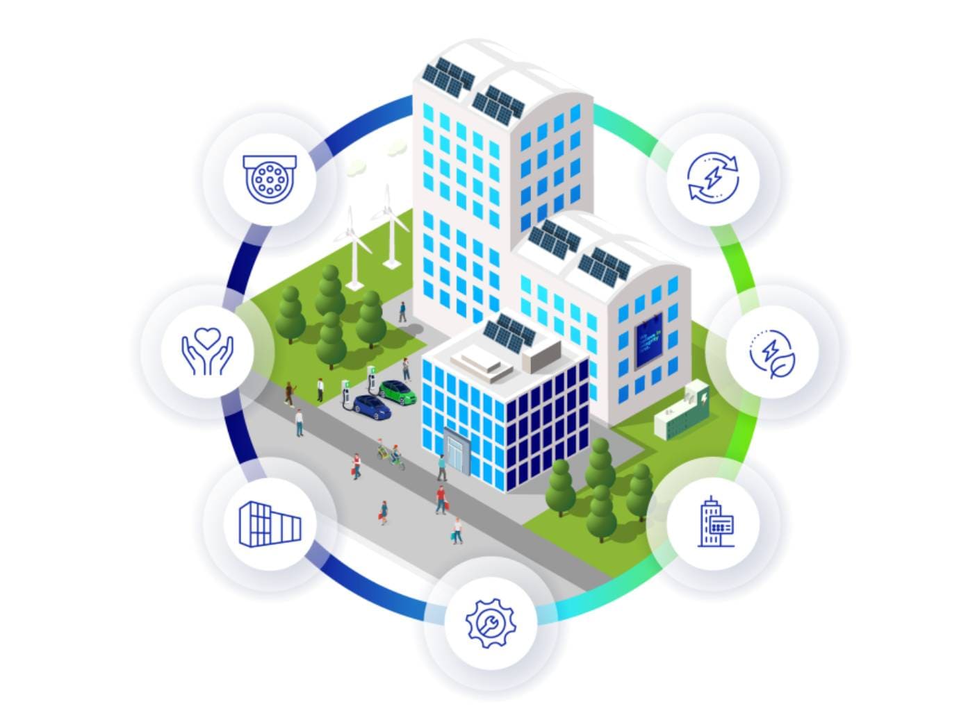Apartment Building Energy Efficiency Energy Storage photo