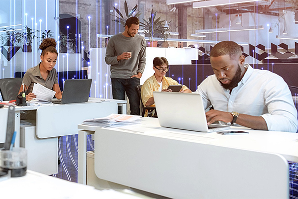 Walk through a day in the life with OpenBlue Companion, an integrated workplace app that supports employee productivity and streamlines everyday tasks.
