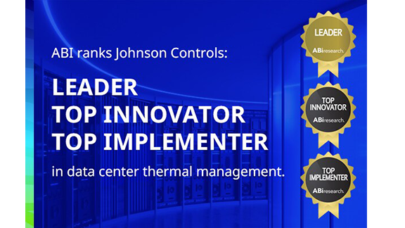 ABI Research named us a data center leader