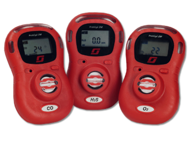 Scott Protege Single Gas Detector units